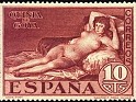 Spain 1930 Goya 10 PTS Brown Edifil 515. España 1930 515. Uploaded by susofe